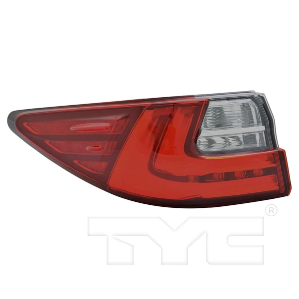 TYC 11-6862-00-9 Taillight Assembly, Left Outer