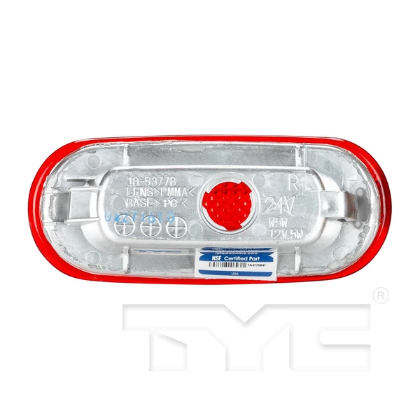 Side Marker Light - Rear Right Passenger Side - TYC 18-5377-01