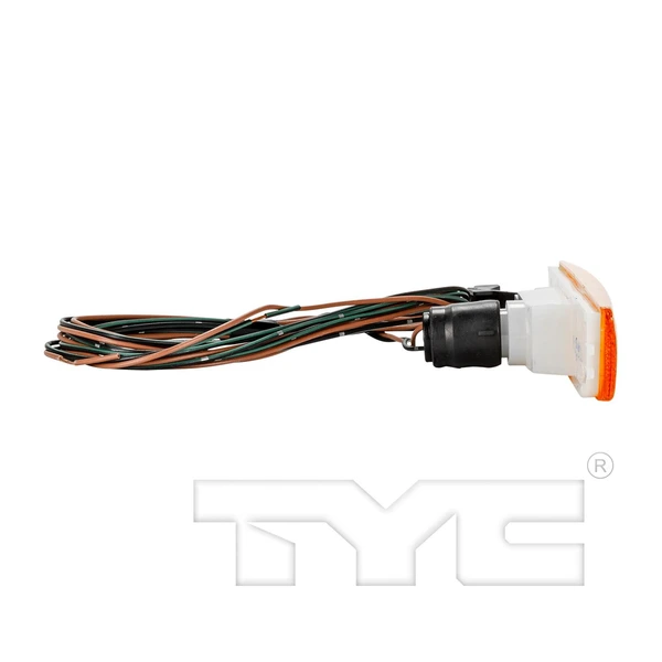 Side Marker Light Assembly - Front Right Passenger Side - TYC 18-5895-00