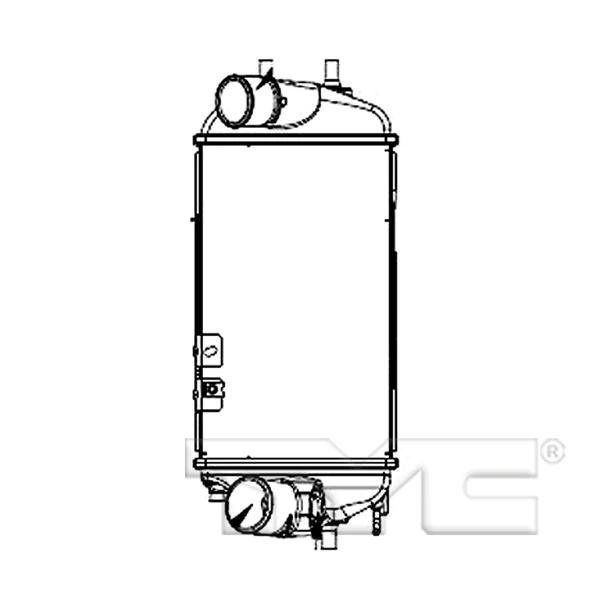 Intercooler - TYC 18060