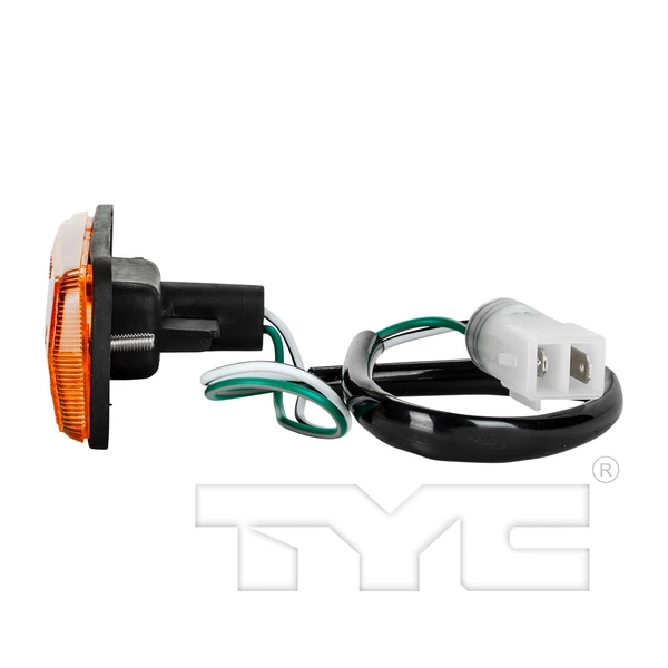 Side Marker Light Assembly - Front Right Passenger Side - TYC 18-1153-00