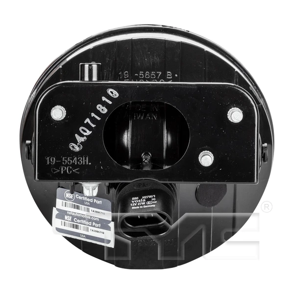 Fog Light Assembly - TYC 19-5657-00