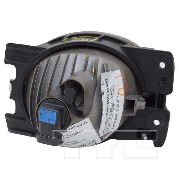 Fog Light Assembly - Left Driver Side - TYC 19-5980-00-9