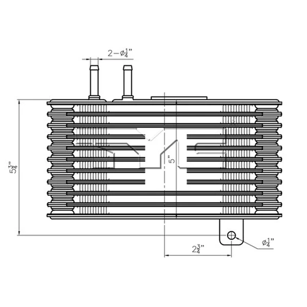 Automatic Transmission Oil Cooler - TYC 19014