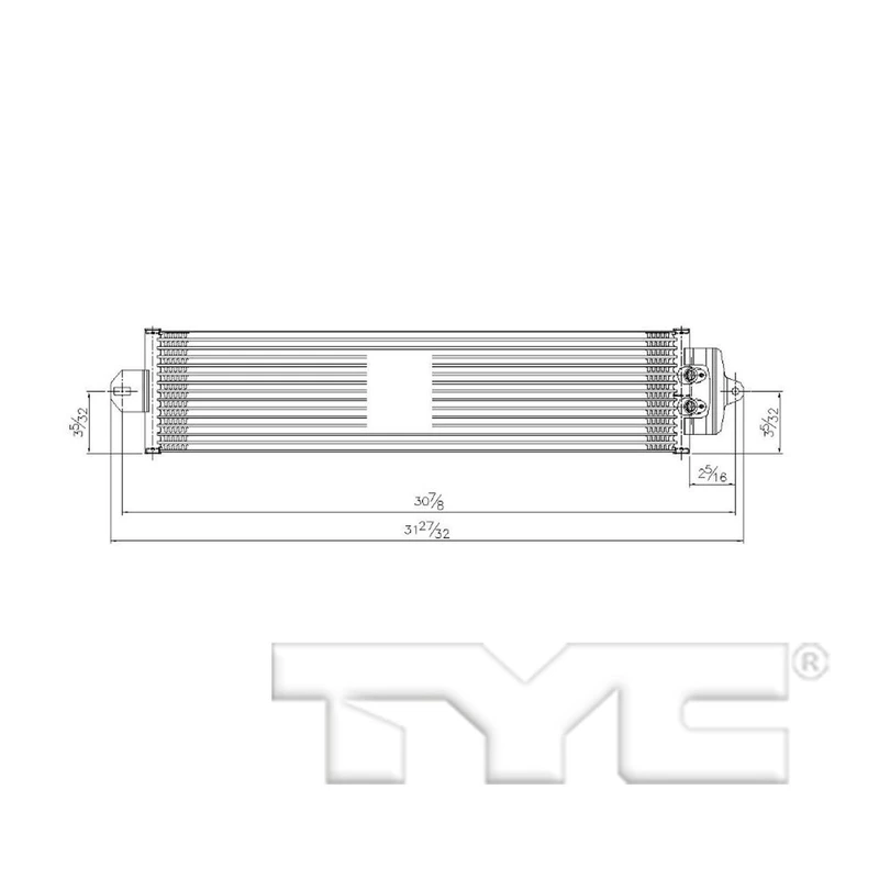 Automatic Transmission Oil Cooler - TYC 19071