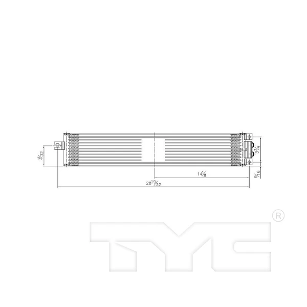 Automatic Transmission Oil Cooler - TYC 19081
