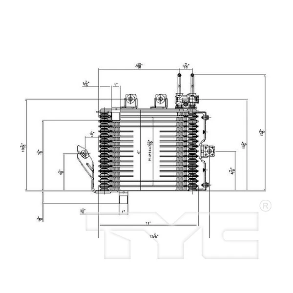 Automatic Transmission Oil Cooler - TYC 19093
