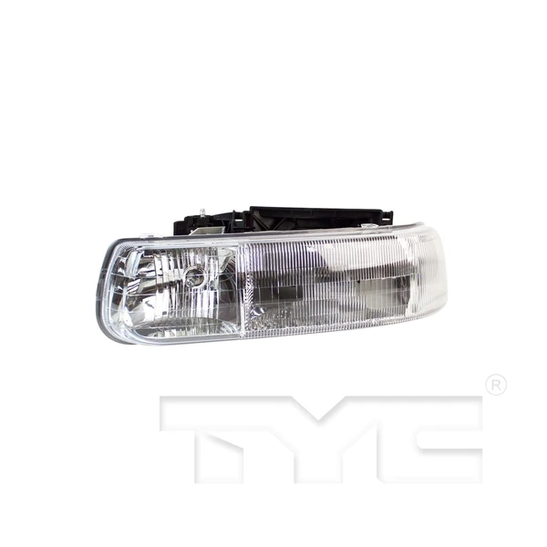 TYC 20-5500-00-9 Headlight, Left Driver Side