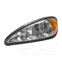 TYC 20-5540-00-9 Headlight, Left Driver Side