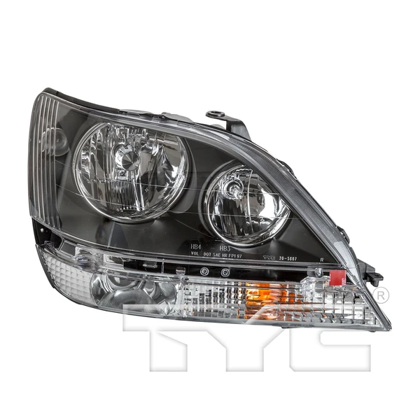 Headlight Assembly - Right Passenger Side - TYC 20-5807-00