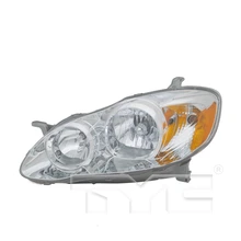TYC 20-6236-80-9 Headlight, Left Driver Side