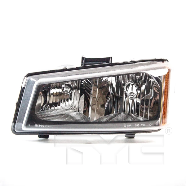 TYC 20-6386-90-9 Headlight, Left Driver Side