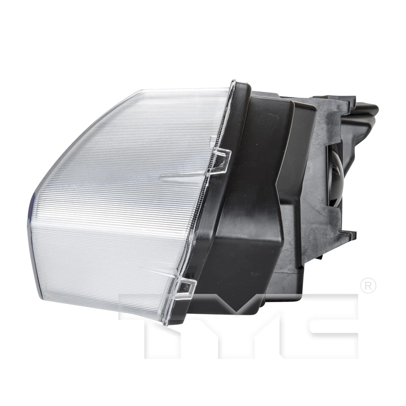 Clear lens headlight with housing