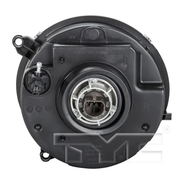 Headlight Assembly - Right Passenger Side - TYC 20-6593-00-9