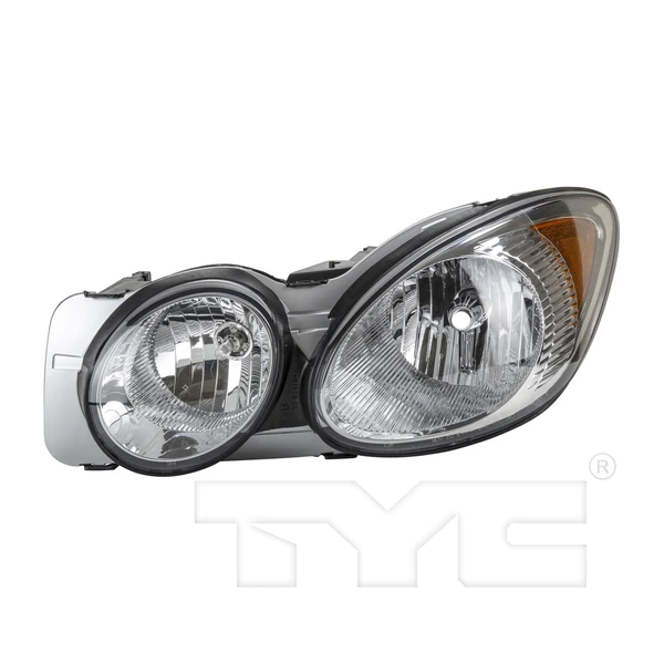 TYC 20-6712-00-9 Headlight, Left Driver Side