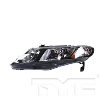TYC 20-6734-91-9 Headlight, Left Driver Side