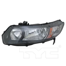 TYC 20-6736-91-9 Headlight, Left Driver Side