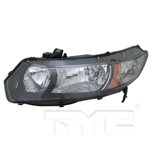 TYC 20-6736-91 Headlight, Left Driver Side