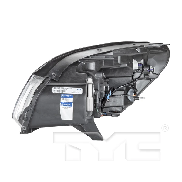 TYC 20-6777-90-9 Headlight, Right Passenger Side