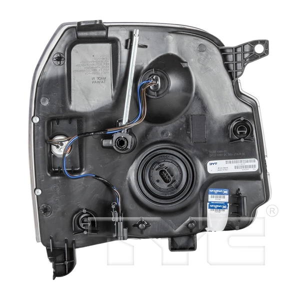 TYC 20-6802-00 Headlight, Left Driver Side