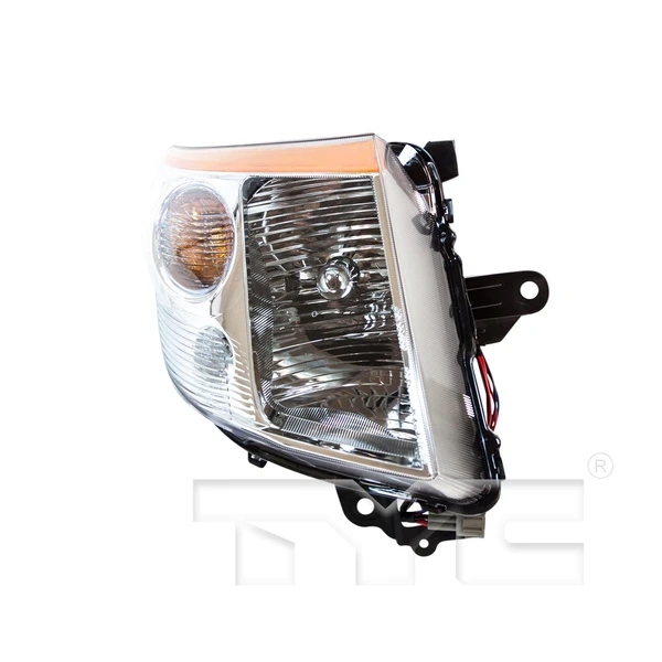 TYC 20-6810-00-9 Headlight, Left Driver Side