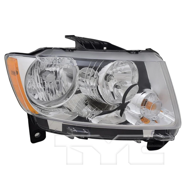 TYC 20-9165-00-9 Headlight, Right Passenger Side