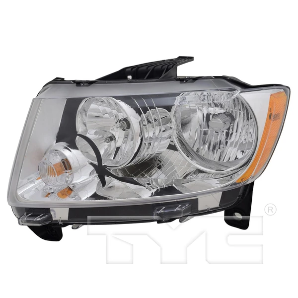 TYC 20-9166-00-9 Headlight, Left Driver Side