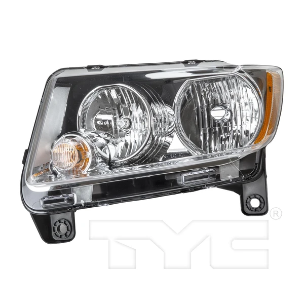 TYC 20-9166-00 Headlight, Left Driver Side