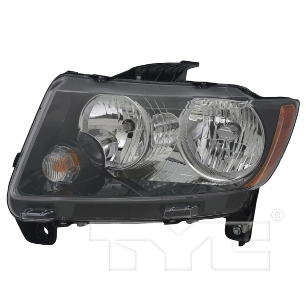 TYC 20-9166-80-9 Headlight, Left Driver Side