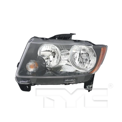 TYC 20-9166-80 Headlight, Left Driver Side