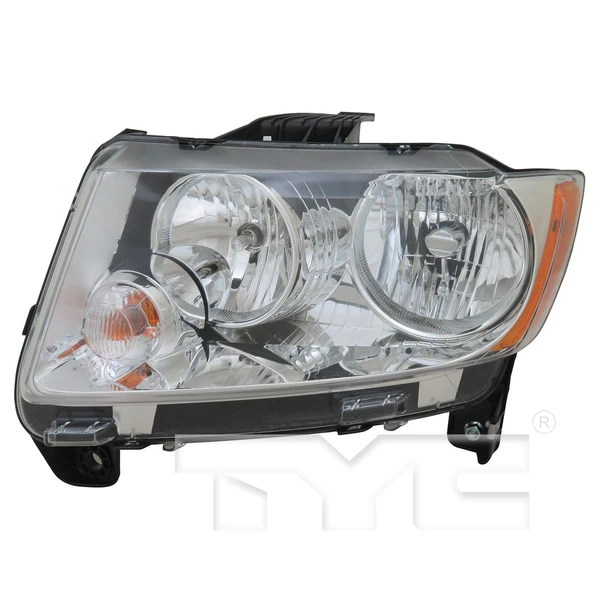 TYC 20-9166-90-9 Headlight, Left Driver Side