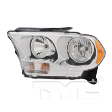 TYC 20-9204-00-9 Headlight, Left Driver Side