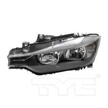 TYC 20-9298-00 Headlight, Left Driver Side