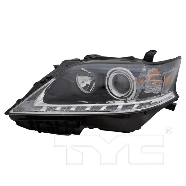 TYC 20-9370-00-9 Headlight, Left Driver Side