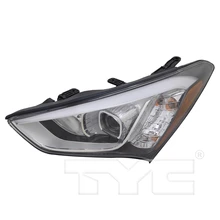 TYC 20-9438-00-9 Headlight, Left Driver Side
