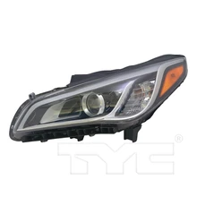 TYC 20-9600-00-9 Headlight, Left Driver Side