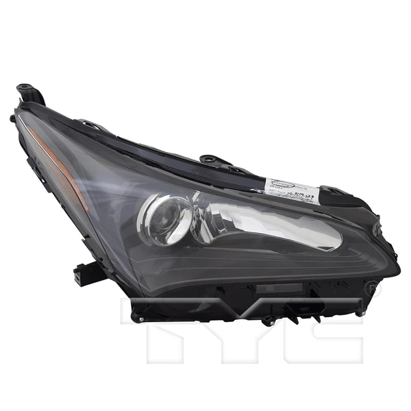 TYC 20-9657-01-9 Headlight, Right Passenger Side