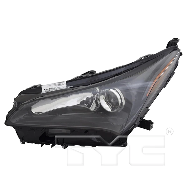 TYC 20-9658-01-9 Headlight, Left Driver Side