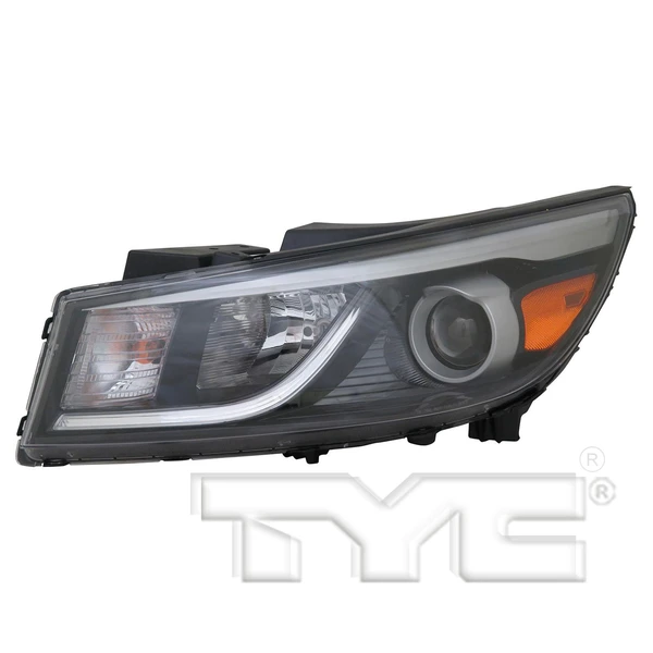 TYC 20-9652-00 Headlight, Left Driver Side