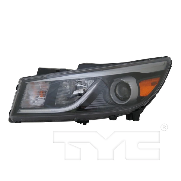 TYC 20-9652-90-9 Headlight, Left Driver Side