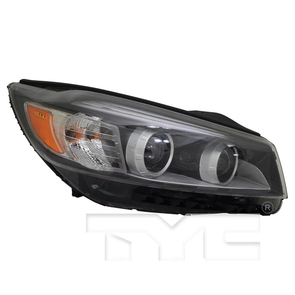 TYC 20-9671-00-9 Headlight, Right Passenger Side