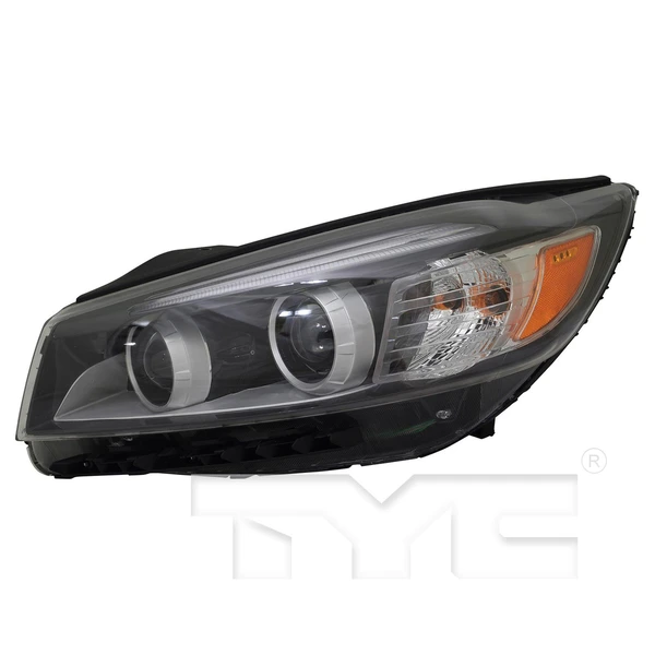 TYC 20-9672-00 Headlight, Left Driver Side