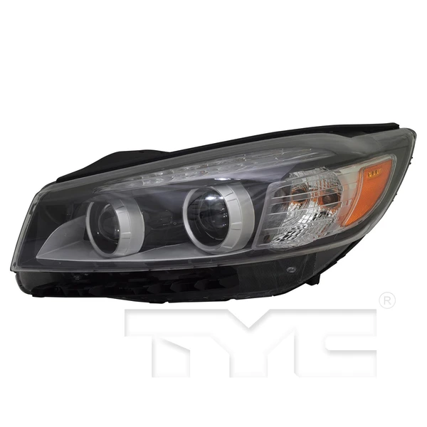 TYC 20-9672-90 Headlight, Left Driver Side