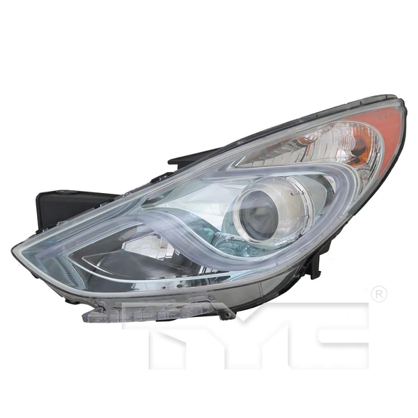 TYC 20-9690-00-9 Headlight, Left Driver Side