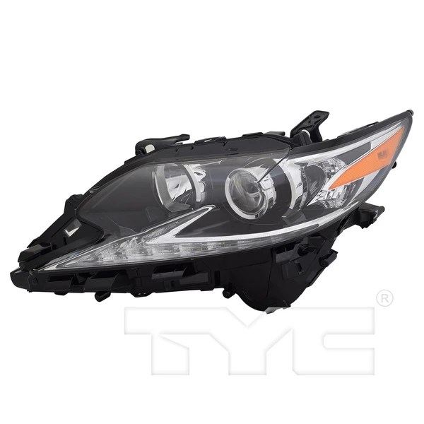TYC 20-9758-01-9 Headlight, Left Driver Side