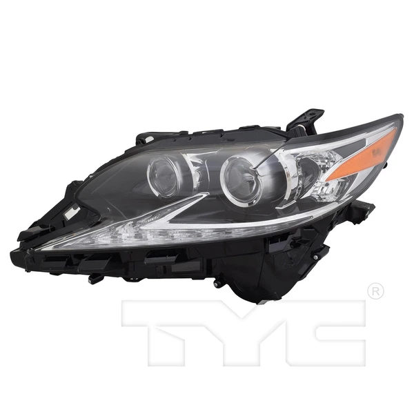 TYC 20-9760-00-9 Headlight, Left Driver Side