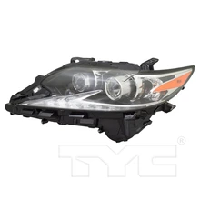 TYC 20-9760-00 Headlight, Left Driver Side