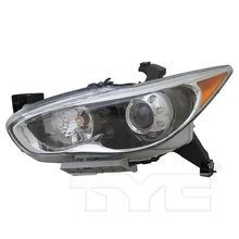 TYC 20-9772-00-9 Headlight, Left Driver Side