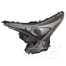TYC 20-9800-00-9 Headlight, Left Driver Side