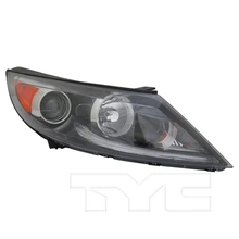 TYC 20-9909-00 Headlight, Right Passenger Side